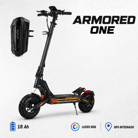 Trotinete 1000W - Ecoxtrem M41 Armored ONE - trotineta electrica 1000W, 52V 18Ah