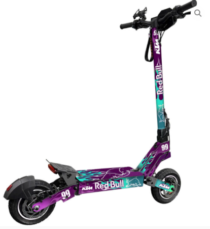 Personalizare & Confort - Vinil Personalizare Kukirin G2 Aqua Flames