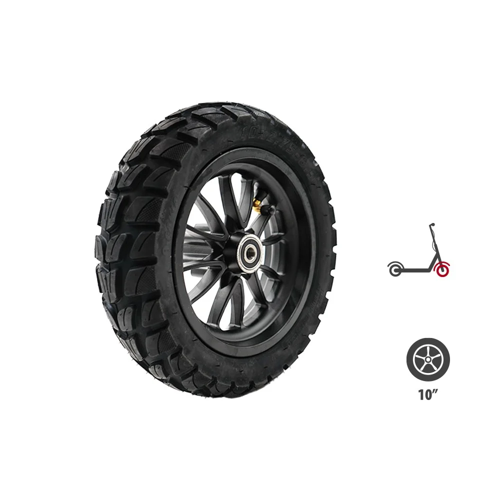 Jante - Roata Fata KuKirin M4 Max Completa cu Anvelopa