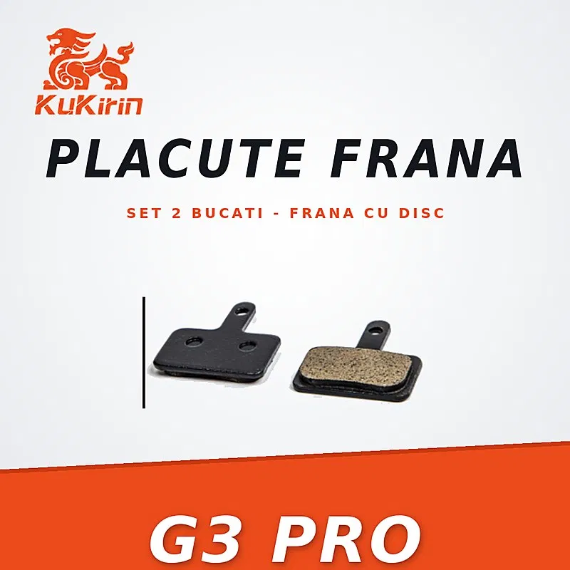 KuKirin G3 Pro - Placute Frana KuKirin G3 Pro – Set 2 Bucati, Frana cu Disc