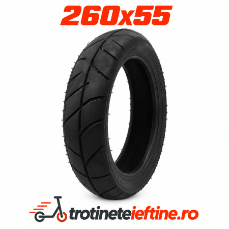 Piese - Anvelopa 260x55 (10 inch) pentru carucior, tricicleta si trotineta