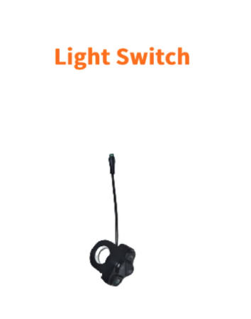 Acceleratoare & comenzi - Comutator Lumini Original KuKirin M4 Max