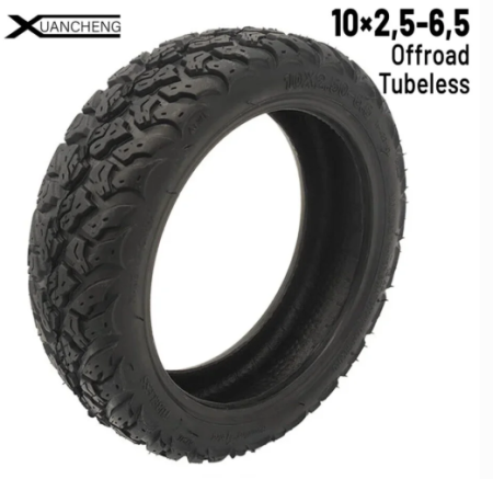 Roți și Anvelope - Anvelopă 10×2,5–6,5 Tubeless Offroad Xuancheng pentru trotinetă electrică