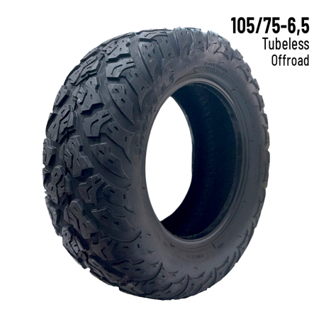 Piese - Anvelopa 105/75-6,5 tubeless (fara camera) pentru trotineta electrica