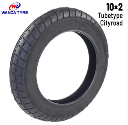 Roți și Anvelope - Anvelopă 10x2 Tubetype Ranforsată Wanda pentru Trotinetă Electrică