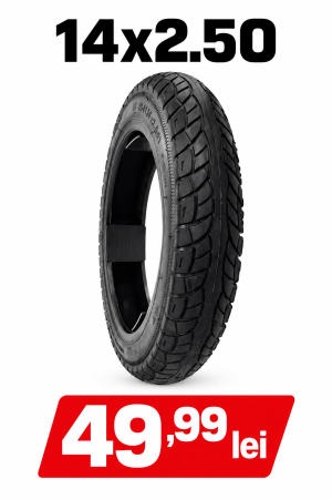 Anvelope - Anvelopa 14x2.50 (64-254) tubeless - profil adanc, aderenta pe umed