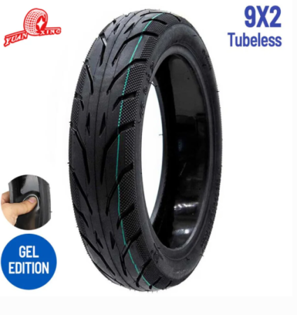Roți și Anvelope - Anvelopă 9×2–6.1 Tubeless cu gel antipana Yuanxing