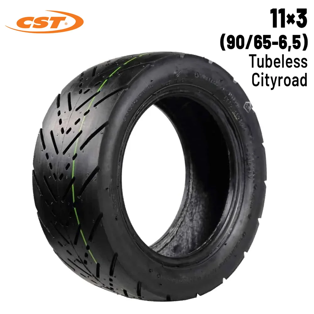 Anvelope - Anvelopa Asfalt Trotinete 11×3 (90/65-6.5) Onroad Tubeless [CST]