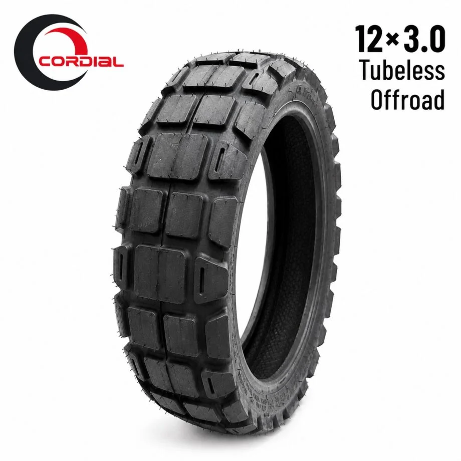 Piese - Anvelopă Cordial 12x3.0 Tubeless Off-Road Xiaomi 6 Ultra