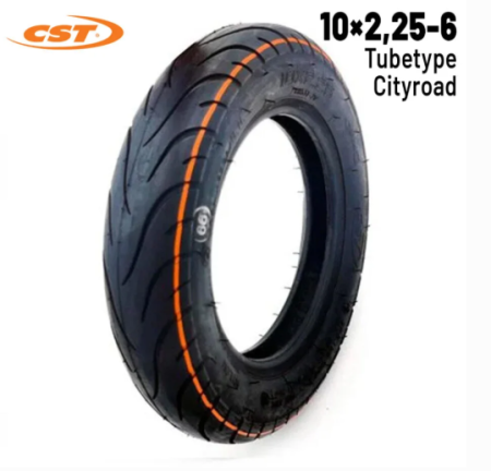 Roți și Anvelope - Anvelopă CST 10×2,25–6 Tubetype Cityroad trotinetă electrică