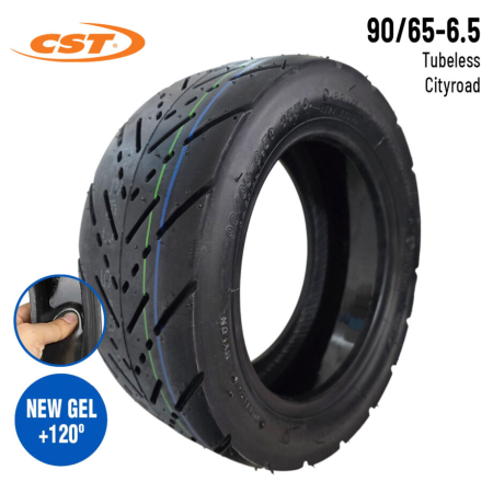 Piese - Anvelopă Onroad 90/65-6.5 Tubeless Xuancheng pentru trotinetă electrică