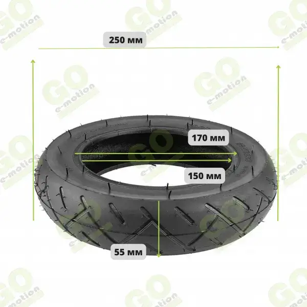 Piese - Anvelopa exterioara 10x2.125 10" pentru scuter HX X8