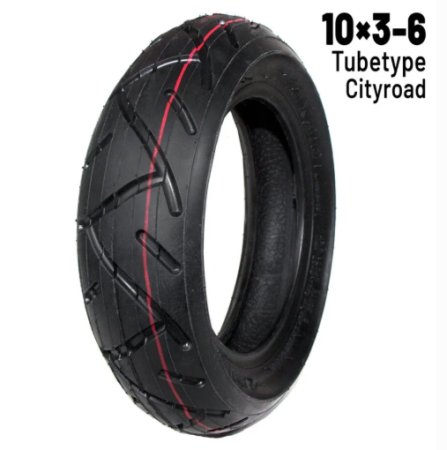 Roți și Anvelope - Anvelopă HOTA 10×3–6 Tubetype Cityroad trotinetă electrică