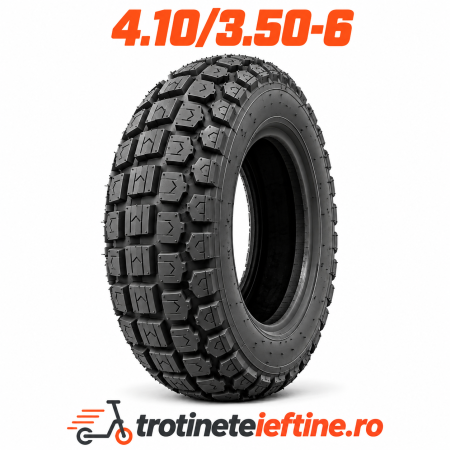 Piese - Anvelopa KuKirin 4.10/3.50-6 Offroad pentru trotinete electrice