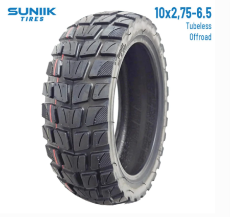 Roți și Anvelope - Anvelopă Offroad 10x2,75 Tubeless SUNIIK pentru Trotinetă Electrică