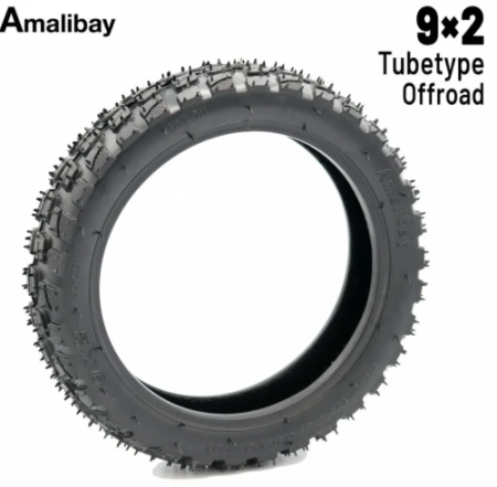 Roți și Anvelope - Anvelopă Offroad 9x2 Tubetype pentru Trotinetă Xiaomi