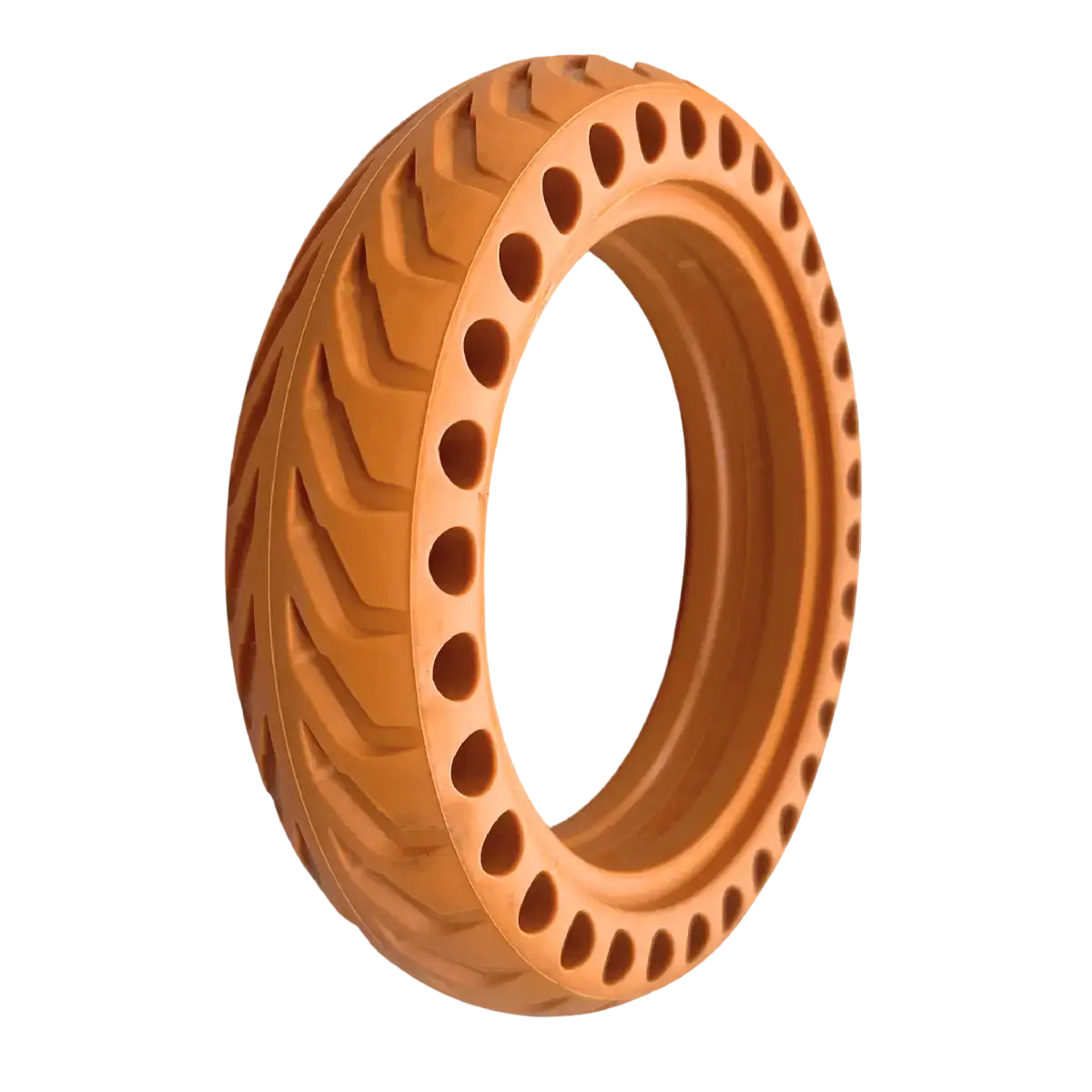 Piese Xiaomi - Anvelopa solida 8.5x2 inch Honeycomb pentru scuter Xiaomi - portocaliu