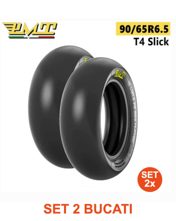 Anvelope - Set 2 anvelope PMT T4 Slick 90/65R6.5
