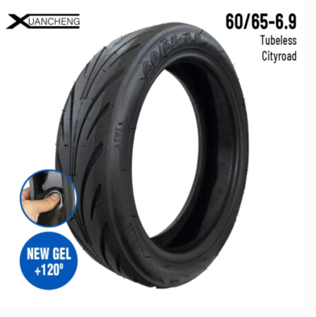 Roți și Anvelope - Anvelopa Tubeless 60/65-6.9 CityRoad cu Gel Antipană Xuancheng pentru Trotinetă Electrică