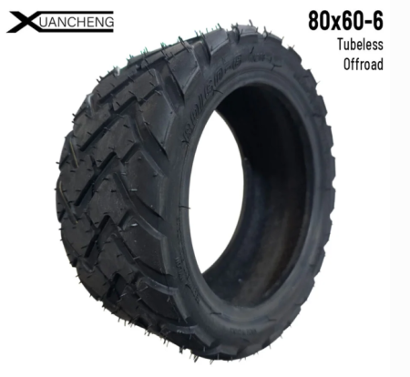 Roți și Anvelope - Anvelopa Tubeless 80/60-6 Offroad Xuancheng pentru Trotinetă Electrică