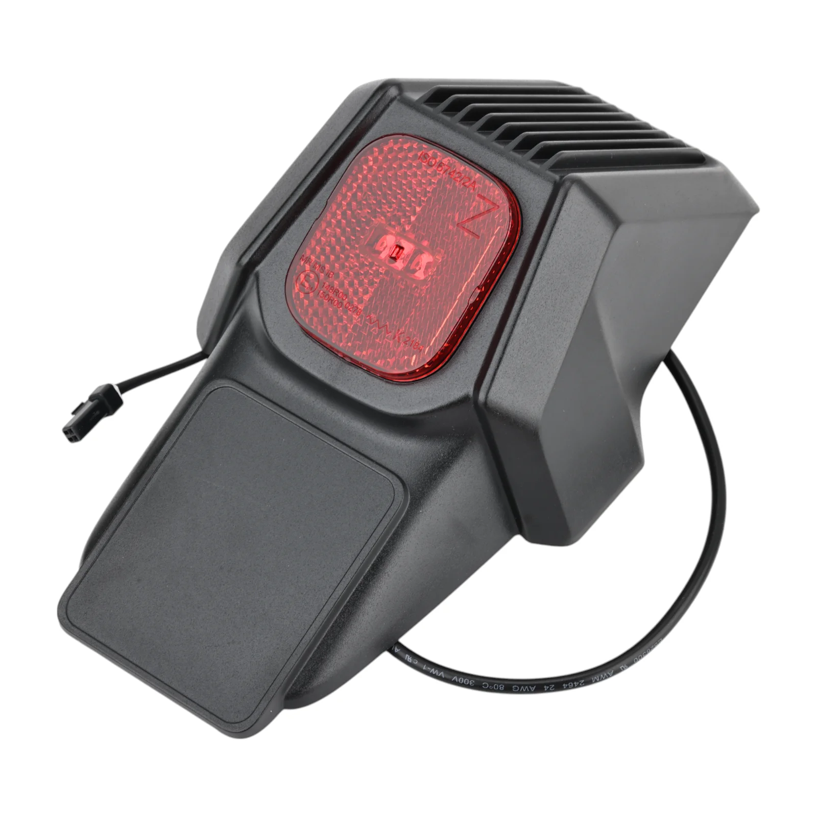 Piese - Aparatoare (aripa) spate cu stop pentru trotineta electrica Segway Ninebot ZT3 Pro