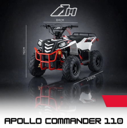 ATV - Apollo Commander 110 Quad 110CC 7HP 50KMH