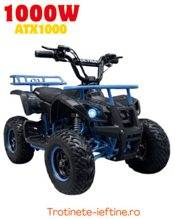 ATV - ATX1000 Quad Electric 48V Baggage Rack 1000W pentru Copii
