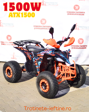 ATV 1500W - ATX1500 Quad Electric 60V 1500W pentru Adolescenți și Adulți