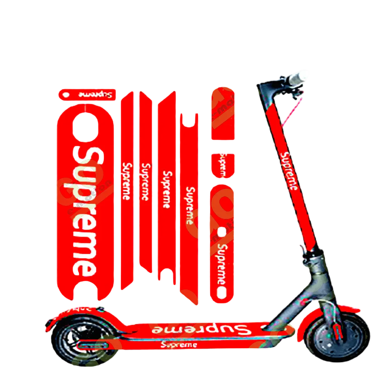 Piese - Autocolant pentru scutere SUPREME