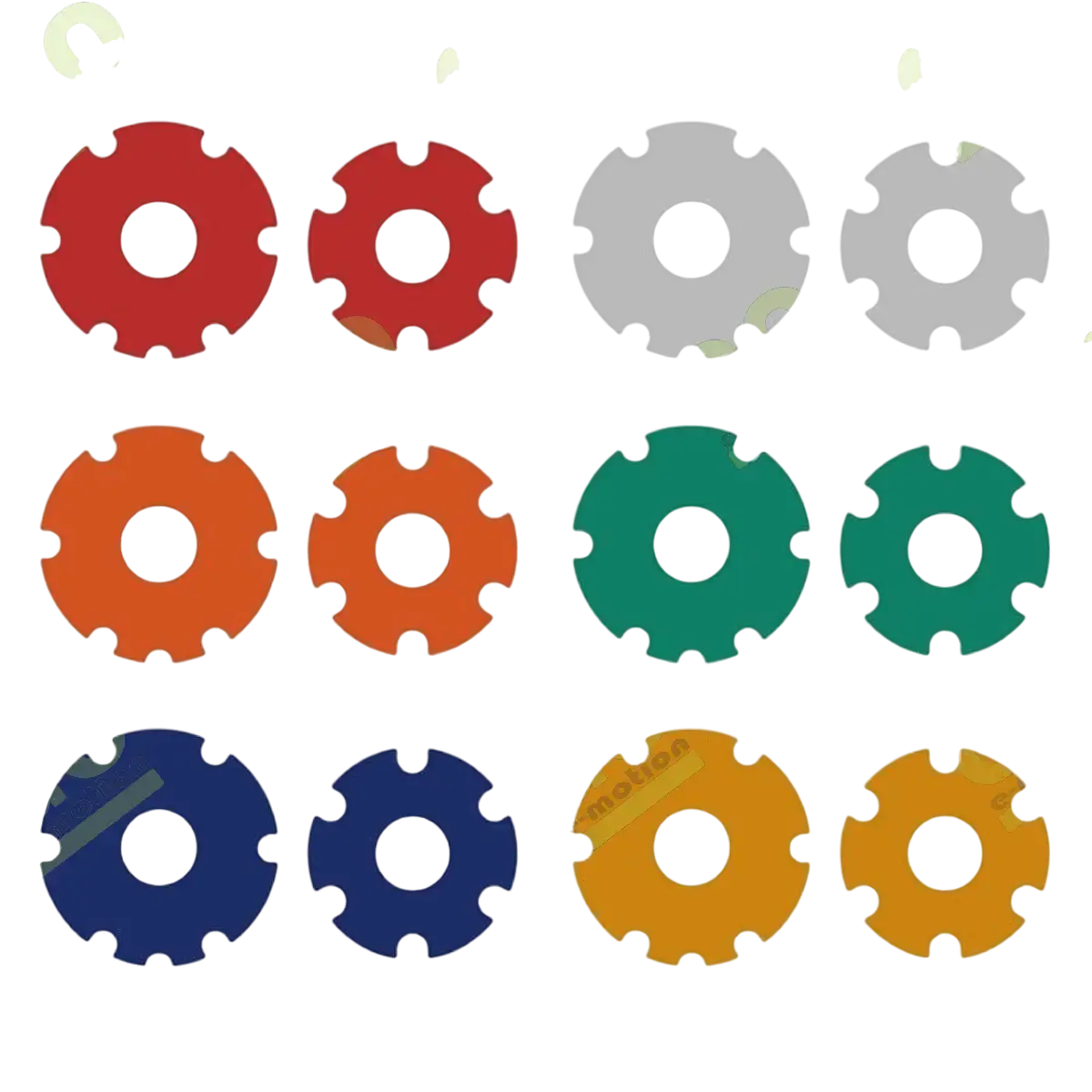 Piese Xiaomi - Autocolante pentru capacul motorului Xiaomi - colorate