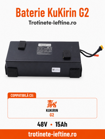 PIESE TROTINETE - Baterie KuKirin G2 48V 15Ah originala pentru trotineta electrica