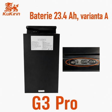 Baterii - Baterie – Acumulator KuKirin G3 Pro, 23.4 Ah, Varianta A, singura gaura