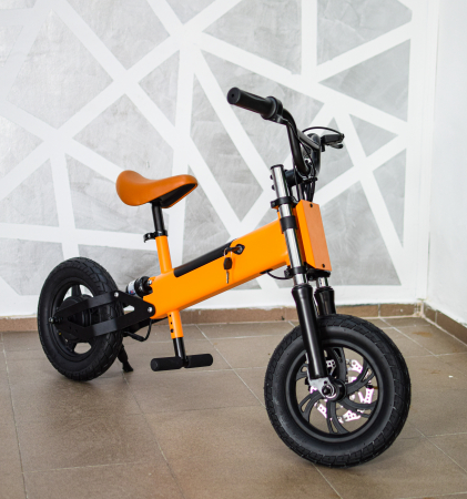 Bicicleta Copii Electrica C1, Anvelopa 12 inch, Motor 200w, 10km autonomie [9]
