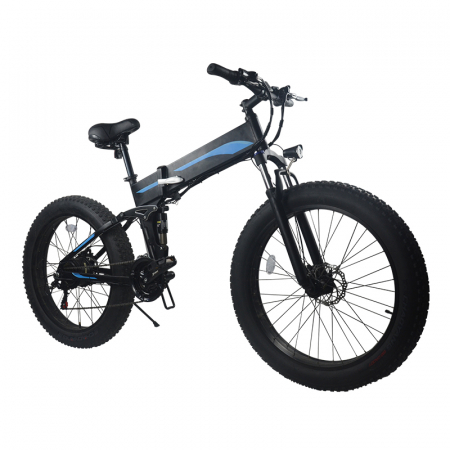 Bicicleta Electrica K5f, Model Off Road, Anvelope 26inch, 250w, 35km/h, 48v 10ah [5]