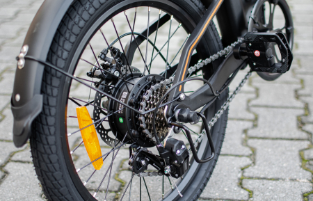 Bicicleta Electrica KUGOO V2 - 36v 7.5Ah, Motor 250W, 25Km/h, Roti 20'' [8]