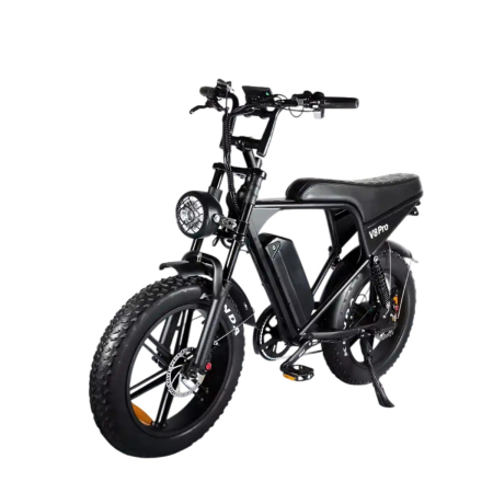 KuKirin V1 Pro - Bicicleta electrica OUXI V8 Pro, 250W, baterie 48V 15Ah, autonomie 60 km, roti 24x4.0, frane hidraulice