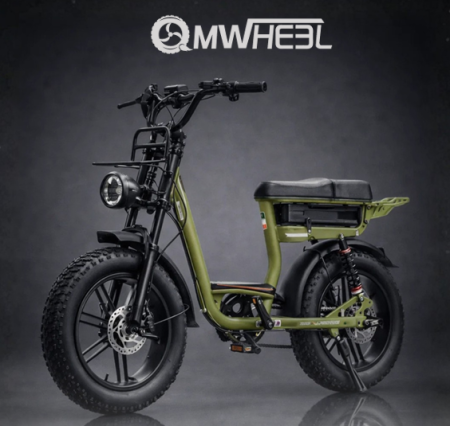 RKS - Bicicletă electrică QM-Wheel C28 Pro FatBike 250W 48V