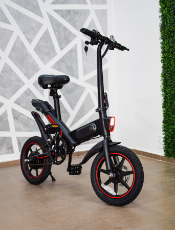Bicicleta Electrica Y1-14, Motor 350W, Viteza 25km/h, Anvelope 14 inch, 40km [13]
