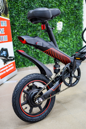 Bicicleta Electrica Y1-14, Motor 350W, Viteza 25km/h, Anvelope 14 inch, 40km [3]