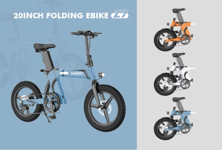 Bicicleta Electrica Z7 - Roti 20 inch, 250w Autonomie 80-100 Km [7]