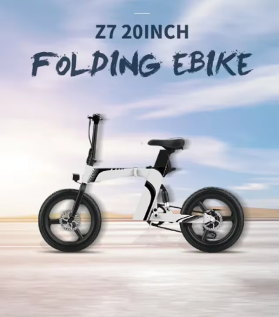 Bicicleta Electrica Z7 - Roti 20 inch, 250w Autonomie 80-100 Km [8]
