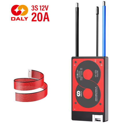 Piese - BMS 3S 12V 20A DALY - noua generatie - pentru acumulatori trotinete electrice