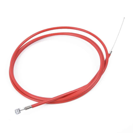 Piese - Cablu de frana generic 1.8 metri, culoare rosie, pentru trotineta electrica