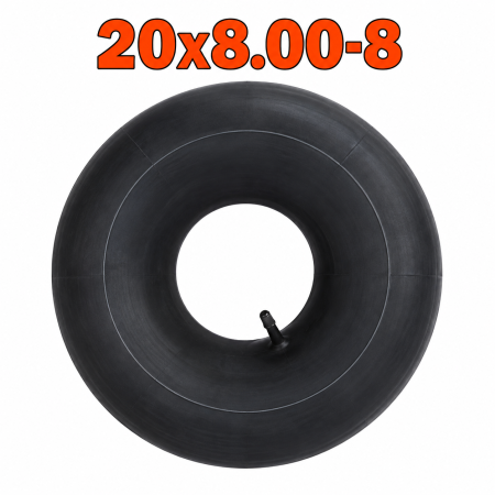 Roți și Anvelope - Camera aer 20x8.00-8 pentru tractoras de tuns iarba, masina de tuns si carucior, valva TR13