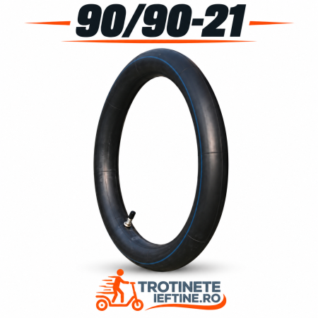 Piese - Cameră de Aer 90/90-21 Heavy Duty pentru Motociclete Enduro, Cross și Off-Road