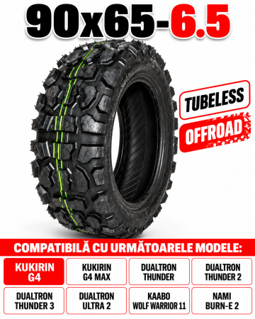 Cauciuc / Anvelopă Trotinetă Electrică 11×3 (90/65-6.5) Off-Road CST Tubetype