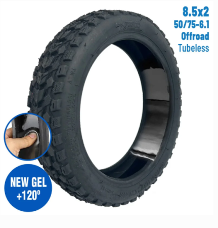 Roți și Anvelope - cauciuc-xiaomi-8.5x2-offroad-xuancheng-gel-tubeless
