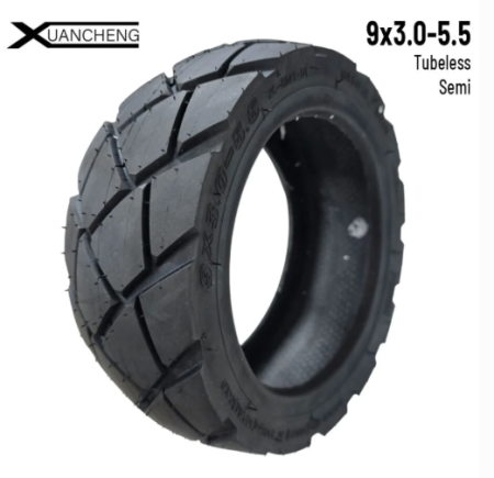 Roți și Anvelope - cauciuc-trotineta-9x3-5.5-xuancheng-tubeless-semi-offroad