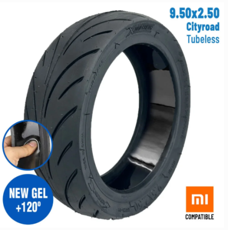 Roți și Anvelope - cauciuc-xiaomi-9.5x2.50-xuancheng-gel-tubeless-cityroad