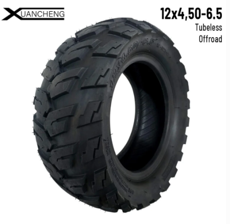Roți și Anvelope - Cauciuc Offroad Tubeless 12x4.5–6.5 Xuancheng pentru Trotinete Electrice